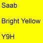 Preview: Saab, Bright Yellow, Y9H.